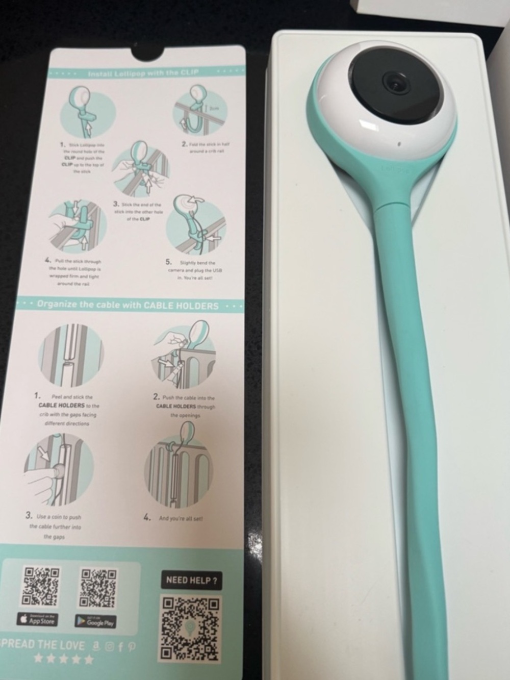 Lollipop baby monitor